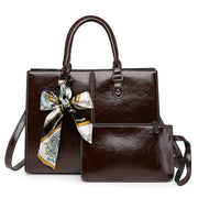 Oil Wax Women's Shoulder Messenger Bag