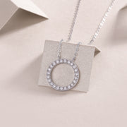 As You Wish - A Fashionable And Luxurious Diamond Jewelry Pendant Set With Moissanite S925 Sterling Silver And Platinum Plating