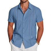 Trendy Wild Hawaii Holiday Lapel Men's Shirt