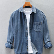 Cowboy Shirt Men's Coat Autumn And Winter Casual Versatile