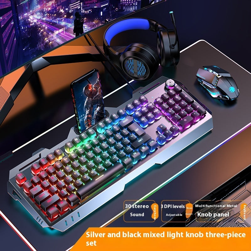 Keyboard Mechanical Feeling Comfortable Knob Game