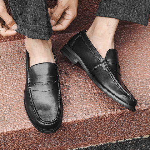 Casual Leather Shoes Men&