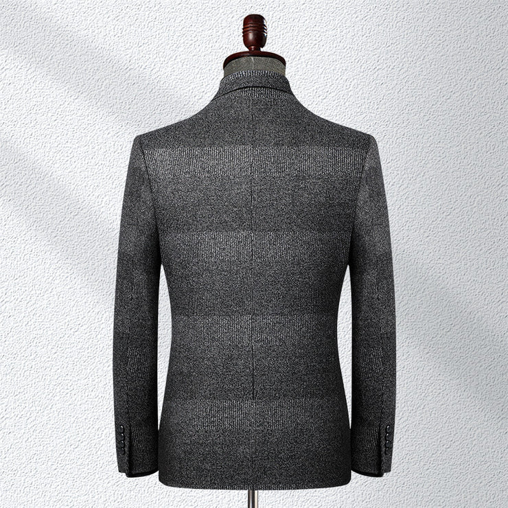Stretch plaid men&