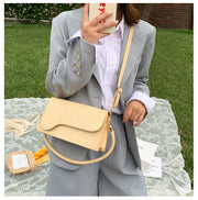 Casual alligator print Korean small bag