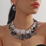 Three-piece Set Retro Personalized Set Ladies