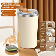 Removable Magnetic Automatic Electric Stirring Cup Coffee Cup