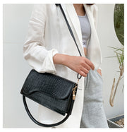 Casual alligator print Korean small bag