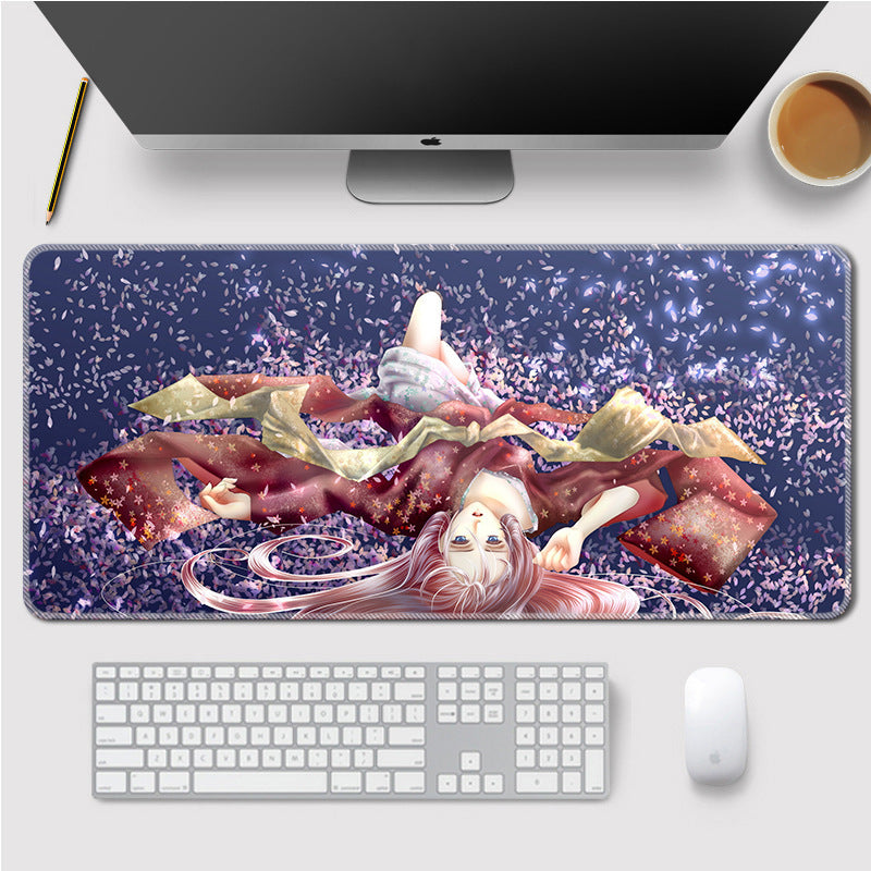 Landscape Mouse Mat Home Large Lock Thicken Table Mat