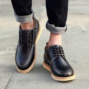 Men's Leather Shoes Height Increasing Insole 6cm