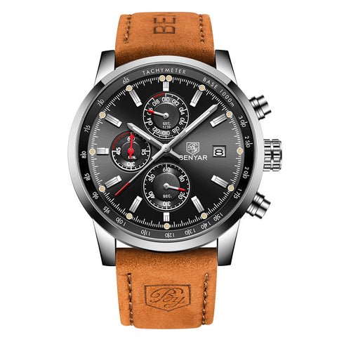 Fashion Casual Watch Mens Watches Men Luxury Brand Quartz Watch Business Leather Men&
