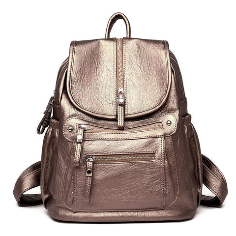 Korean Version Of New Sheepskin Student Trendy Fashion Travel Handbags