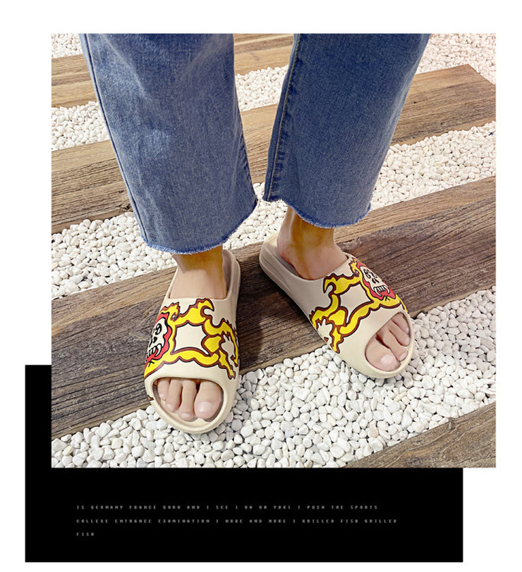 Platform Slippers Men&