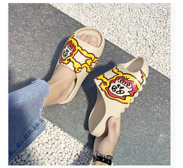 Platform Slippers Men&