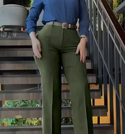 Cute Style Fresh Sweet Women's Patchwork Trousers
