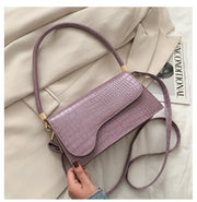 Casual alligator print Korean small bag