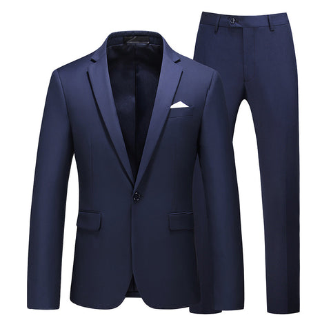 Multi-Color Two-piece Suit Men&