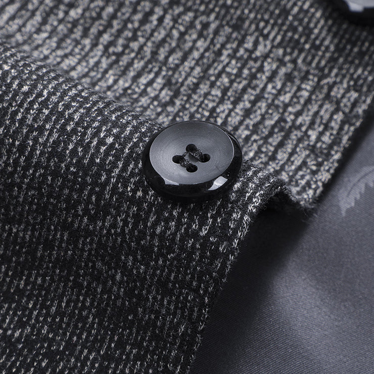 Stretch plaid men&