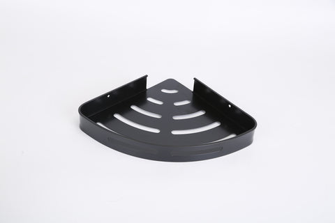 2Pcs Corner Shower Caddy Shelf Adhesive Bathroom Wall Mounted Storage Racks Aluminum Organizers For Bathroom Toilet Kitchen Dorm