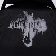 American Fashion Brand Washed And Worn Short Sleeve