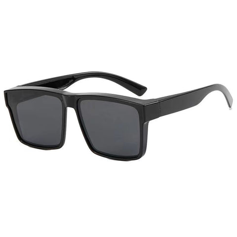 Set Myopia Glasses One Mirror Two Use Driving Personalized Sunglasses