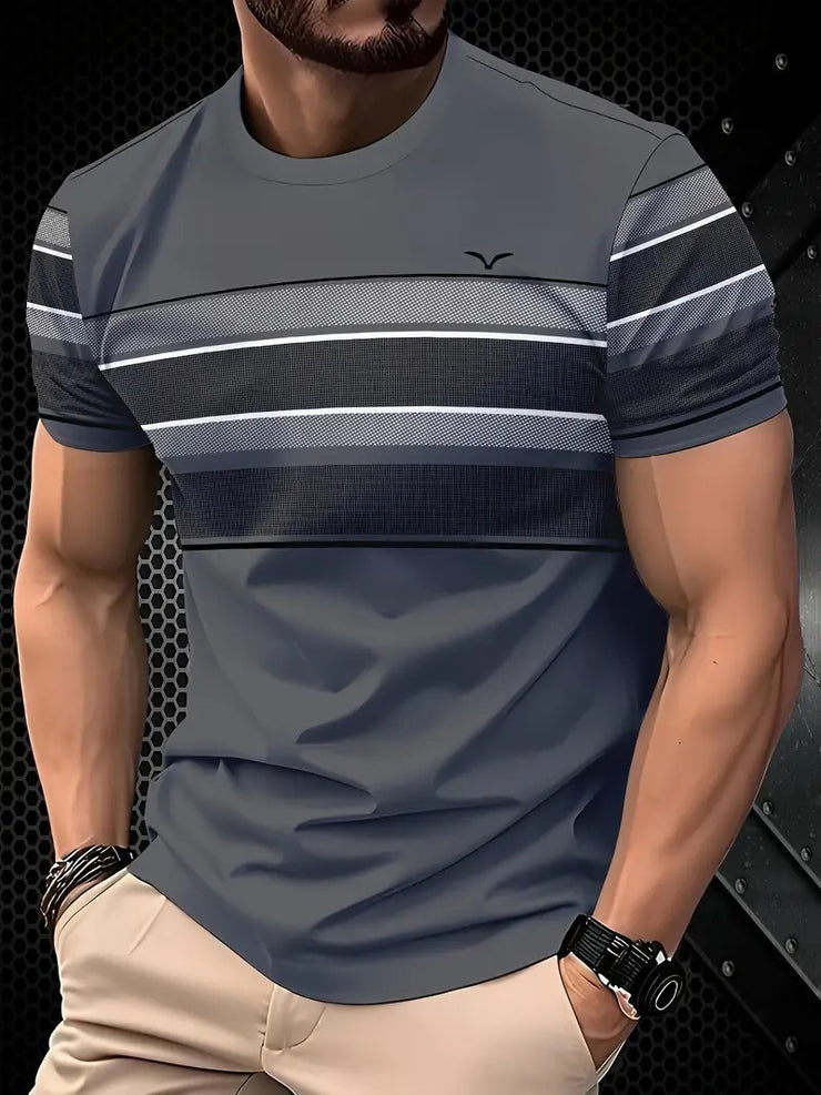 New Fashion Casual High Quality Contrast Color Men&