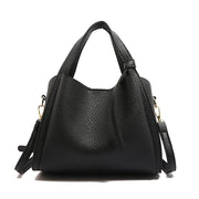 Korean Style Ins New Hong Kong Style Personalized Simple One-shoulder Underarm Bucket Bag Vegetable Basket Retro Crossbody Bag