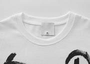 Men's Graffiti Printing Cotton Short Sleeve