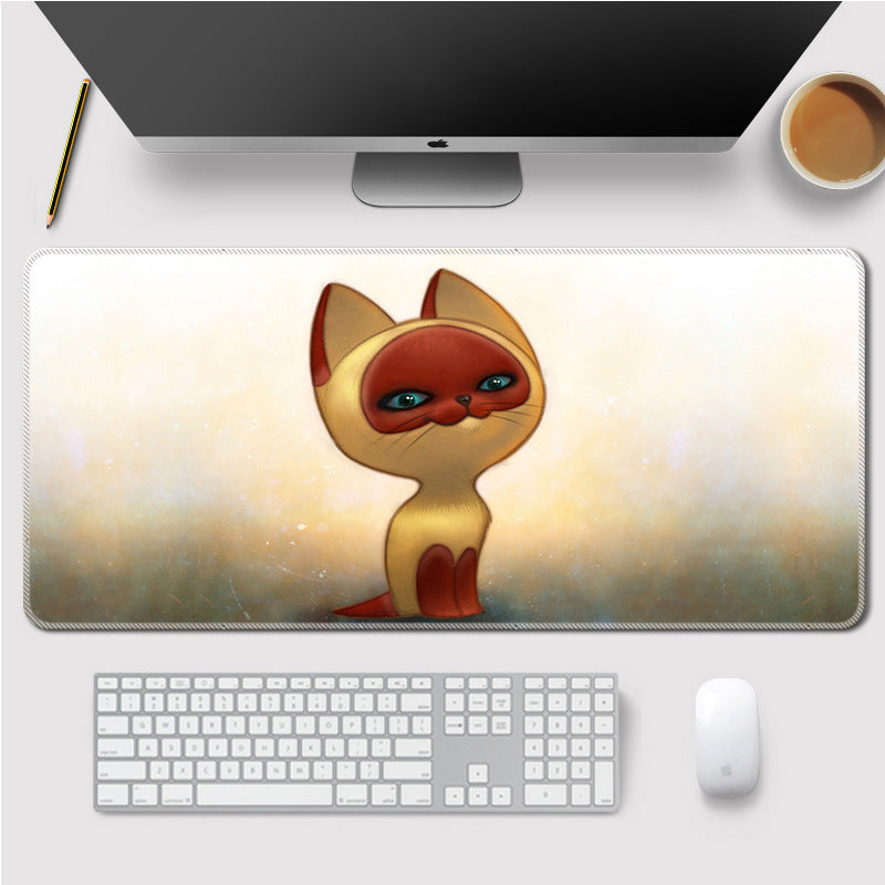 Landscape Mouse Mat Home Large Lock Thicken Table Mat