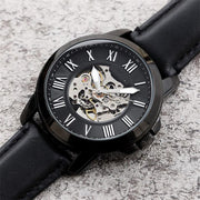 Men's Transparent Mechanical Automatic Casual Watch