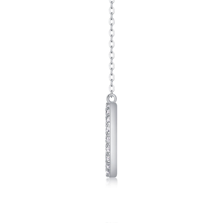 As You Wish - A Fashionable And Luxurious Diamond Jewelry Pendant Set With Moissanite S925 Sterling Silver And Platinum Plating