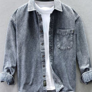 Cowboy Shirt Men's Coat Autumn And Winter Casual Versatile
