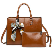 Oil Wax Women's Shoulder Messenger Bag
