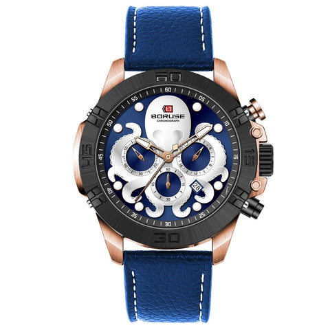 Octopus Waterproof Watch Men&