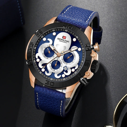 Octopus Waterproof Watch Men&