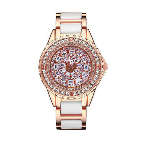 Fashion  Full Of Diamond Women Watch Bracelet Full Of Diamond Women