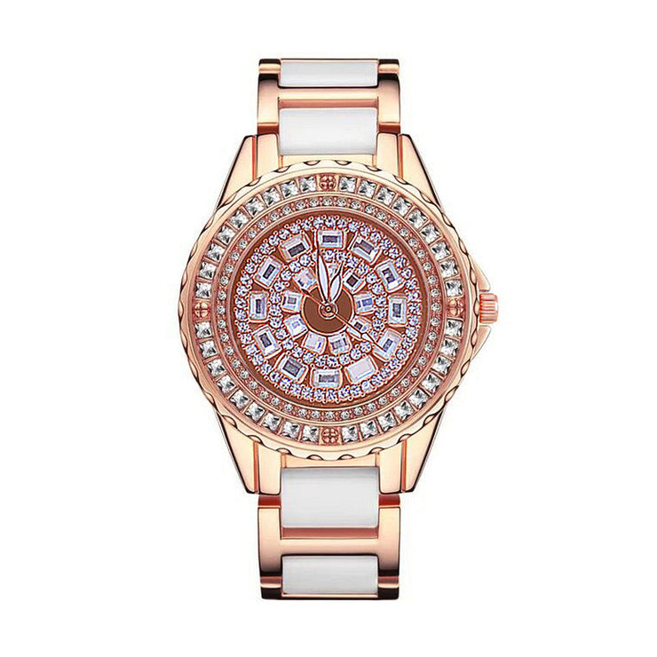 Fashion  Full Of Diamond Women Watch Bracelet Full Of Diamond Women