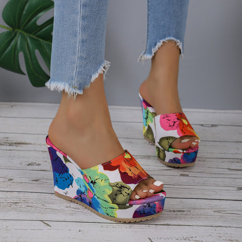 Closed-toe Slippers Summer Fashion Casual Outdoor Beach Sandals