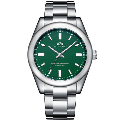 Automatic Mechanical Luminous Steel Band Watch