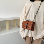 Fashion All-match Chain One-shoulder Messenger Small Square Bag
