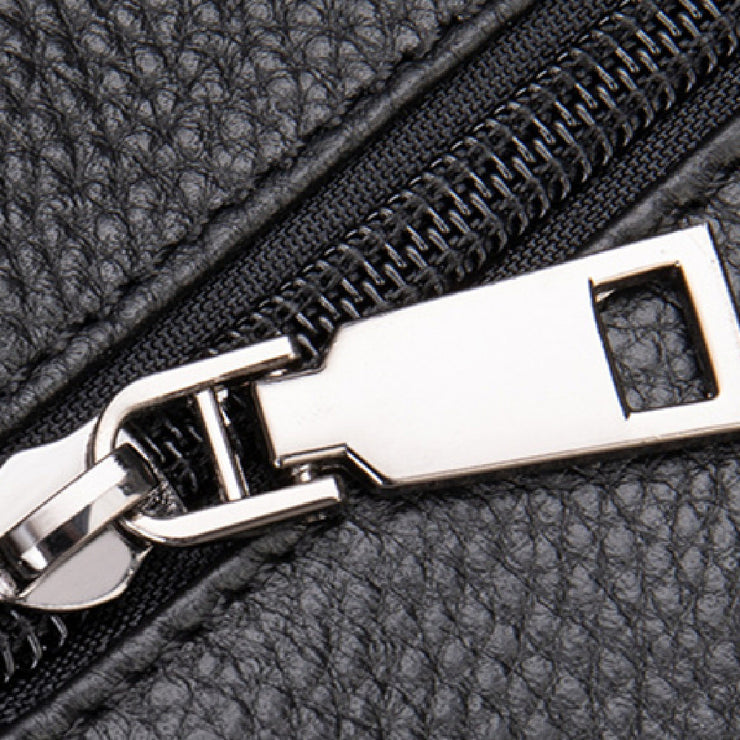 Cowhide One-shoulder Messenger Bag