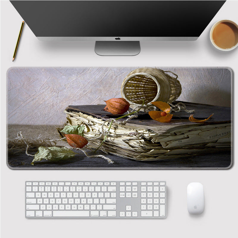 Landscape Mouse Mat Home Large Lock Thicken Table Mat