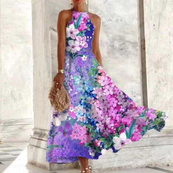 Women's Sleeveless Comfortable Long Dress