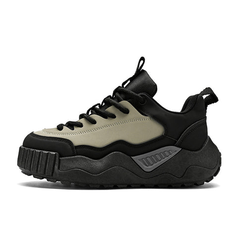 Male Leather Platform Fashion Casual Shoes