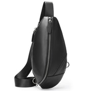 Cowhide One-shoulder Messenger Bag
