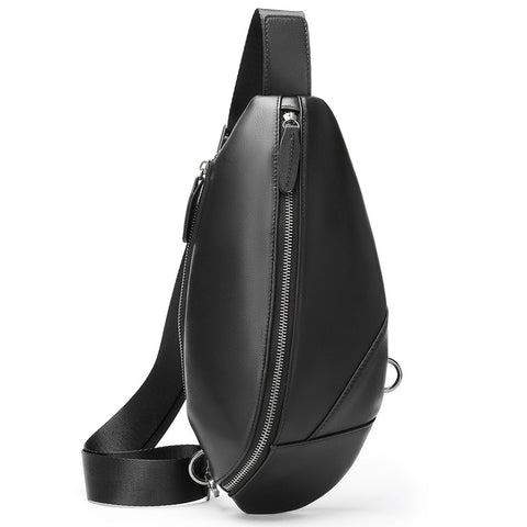 Cowhide One-shoulder Messenger Bag