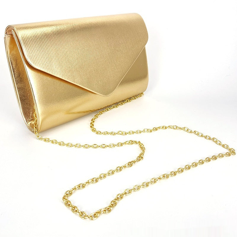 Women's Shiny Fashion Personality Large Capacity Clutch Bag