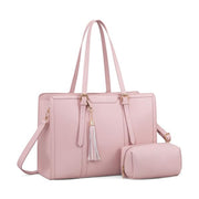 Women's Computer Shoulder Bag Leather Laptop Bag