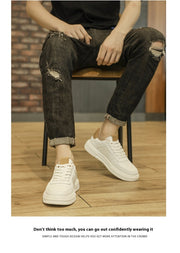 Men's Summer Breathable Casual Leather Shoes