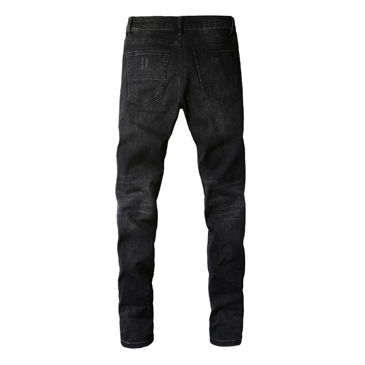 Hole & Patch Jeans Men&