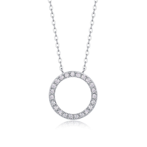 As You Wish - A Fashionable And Luxurious Diamond Jewelry Pendant Set With Moissanite S925 Sterling Silver And Platinum Plating